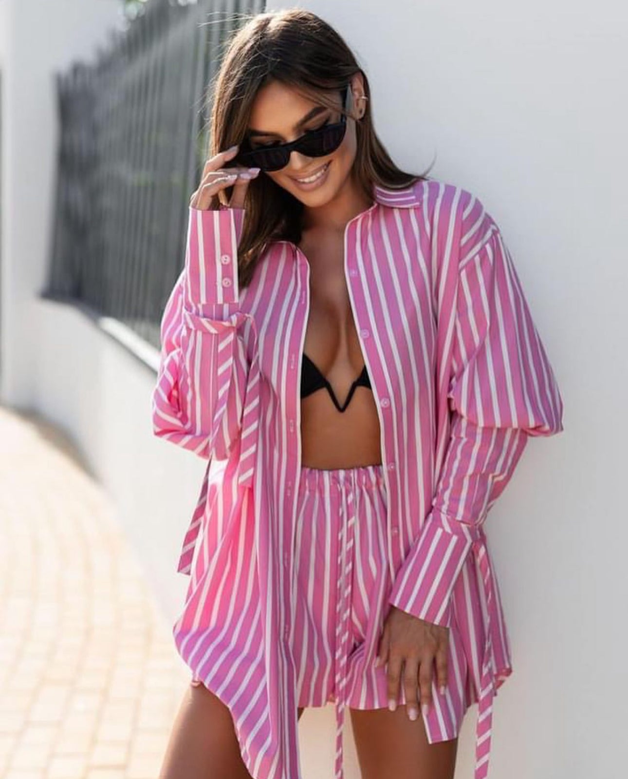 Camicia e pantaloncini 100% lino Made in Italy ๐ฎ๐น taglia dalla 38 alla 56