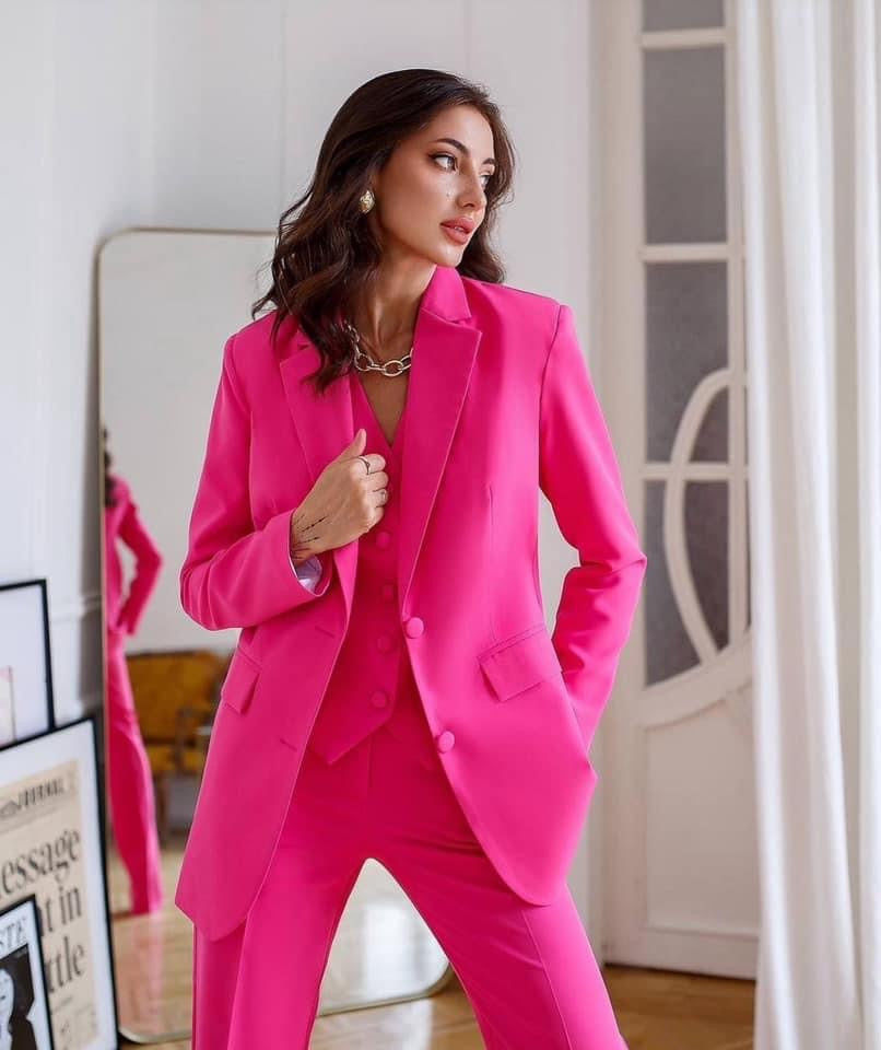 Tailleur Grazia in promozione Giacca gilet e pantaloni palazzo Made in Italy 🇮🇹 taglie xs alla xxxl