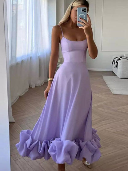 Abito Federica modello a Campana e con un voila ampio alla fine taglie dalla 38 alla 54 Made in Italy 🇮🇹