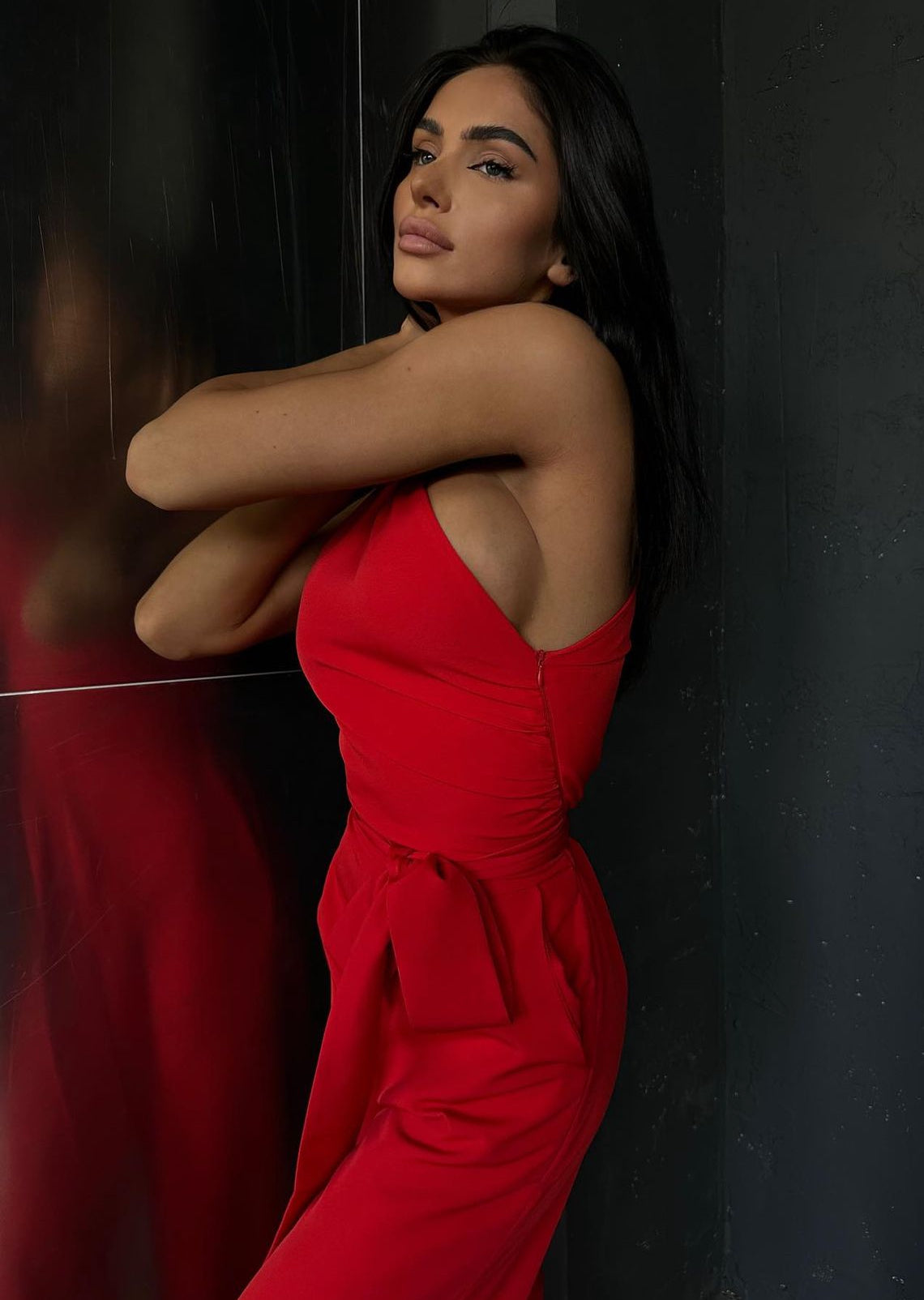Jumpsuit TERRY elegante mono spalla