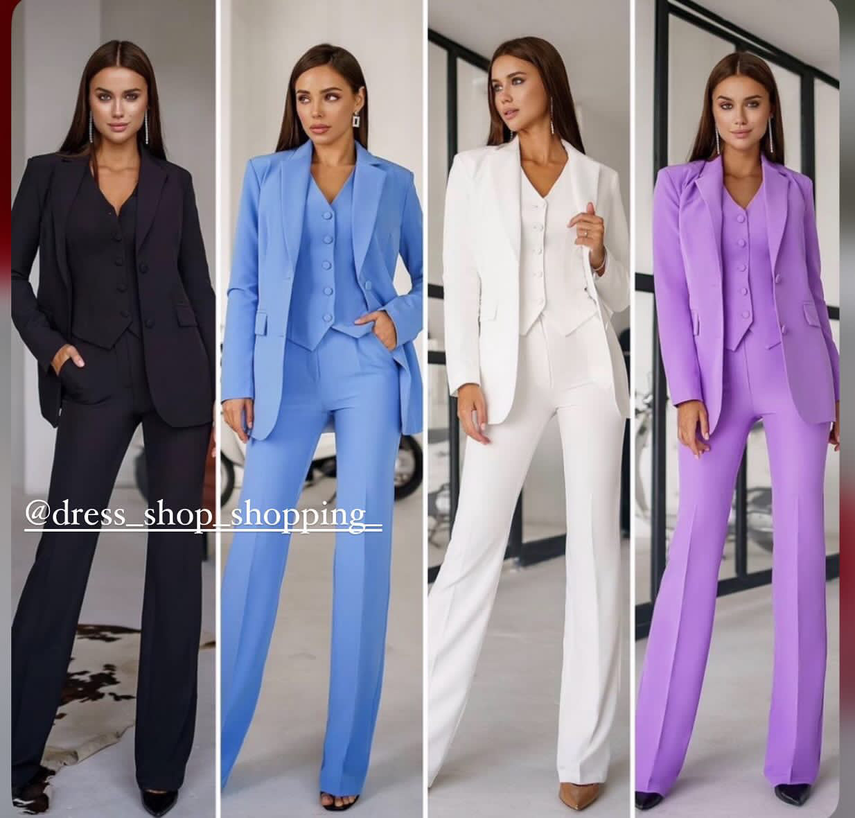 Tailleur Grazia in promozione  Giacca gilet e pantaloni palazzo Made in Italy 🇮🇹 taglie xs alla xxxl