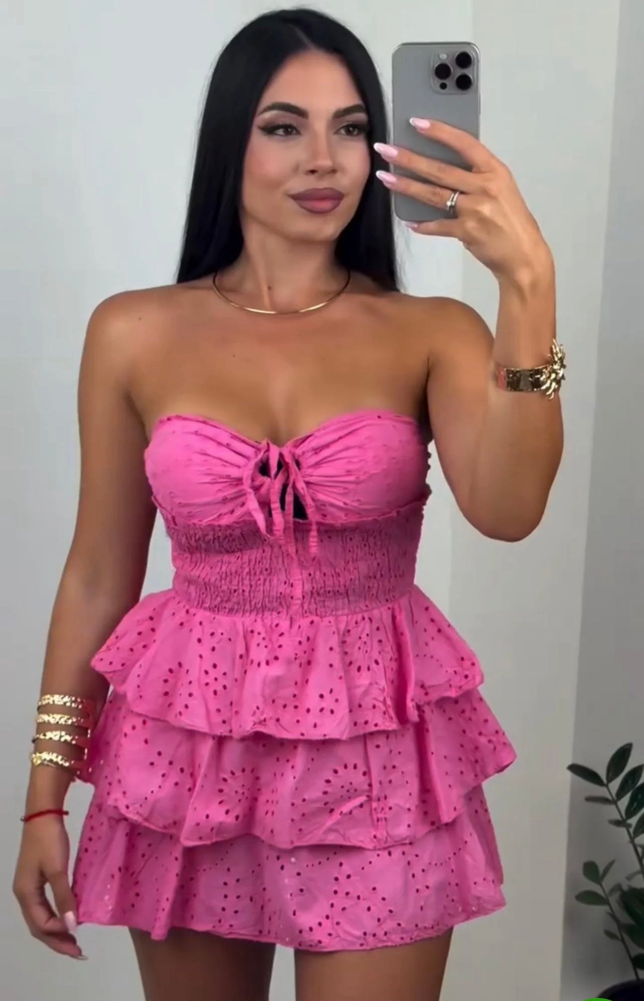 Mini dress PERLA in pizzo Sangallo non fartelo scappare in promozione