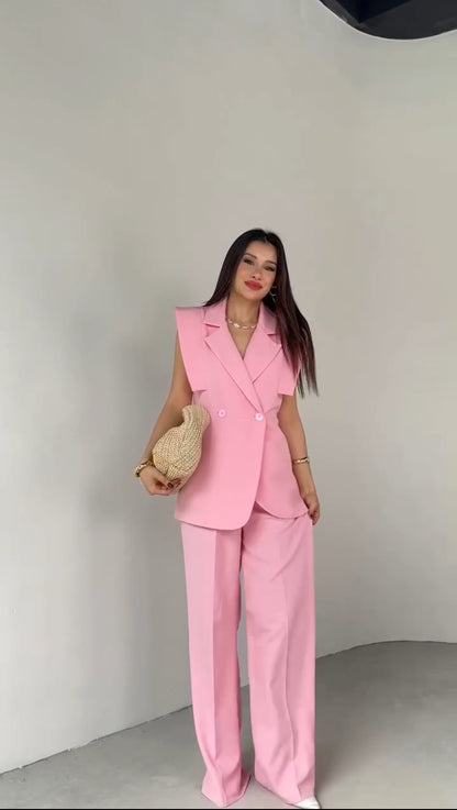 In Promozione Tailleur DENISE In cinque colori pastello e neutri perfetti per ogni occasione