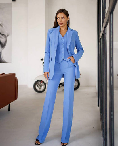 Tailleur Grazia in promozione  Giacca gilet e pantaloni palazzo Made in Italy 🇮🇹 taglie xs alla xxxl