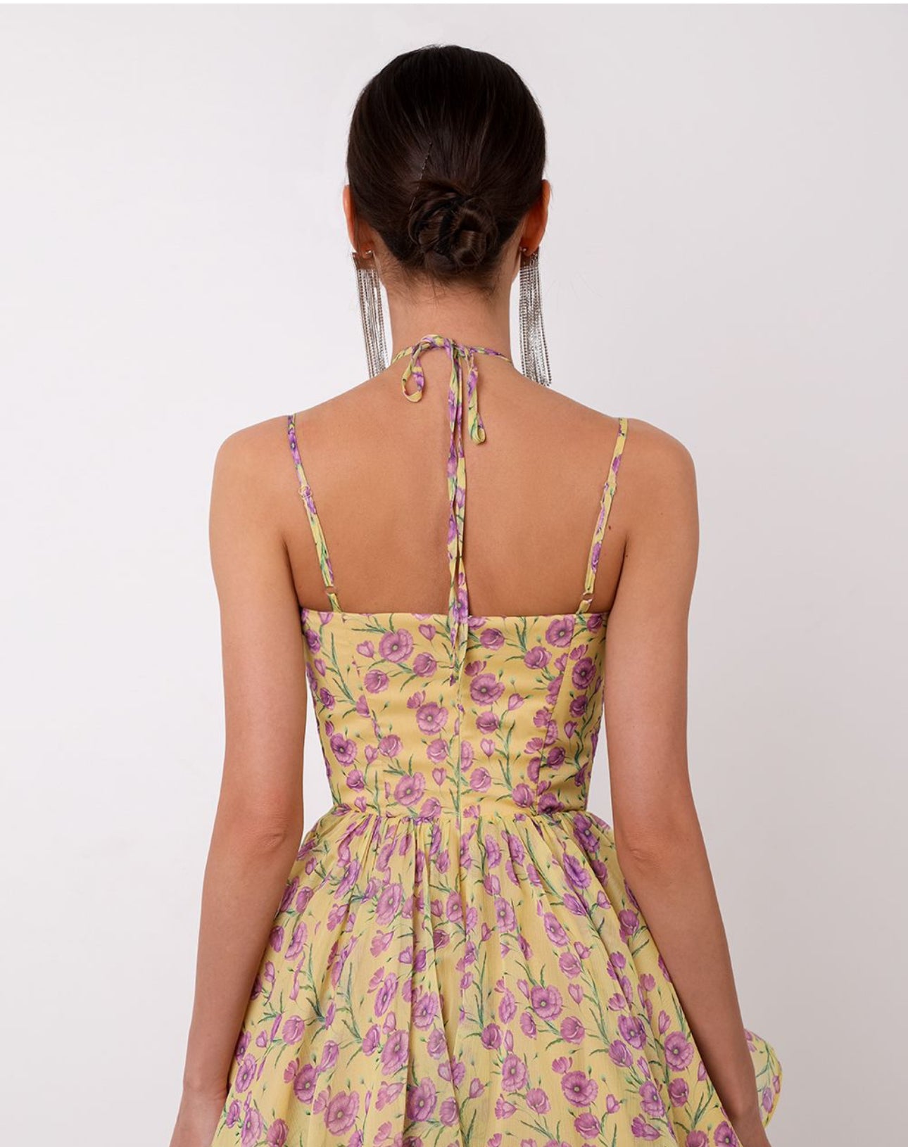 Mini Dress BELLA con pantaloncini e stampa a fiori