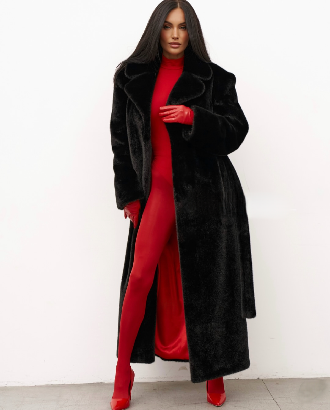 Pelliccia ALESIA in visone ecologico